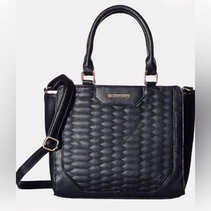 Rampage Bag Handbag Women's Convertible Black Shoulder Strap Crossbody NWOT